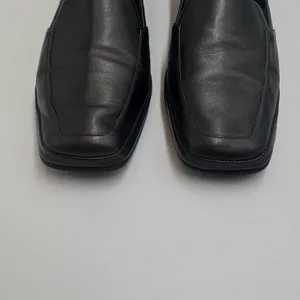 Rangoni Italy Black Leather Block Heel Loafers Womens 10.5 thumbnail 3