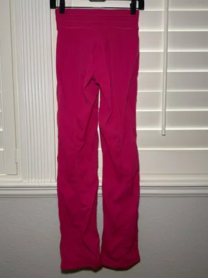 Lululemon Dance Studio Mid-Rise Pant Regular Passionate Pink Size 0 thumbnail 7