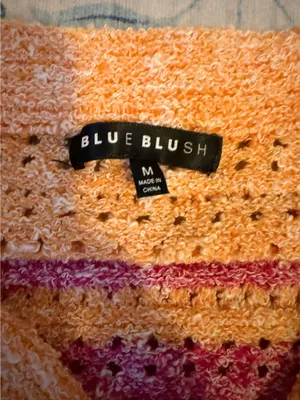 Blue Blush Colorful Sweater thumbnail 2