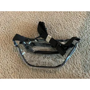Woman men see thru belt bag fanny pack thumbnail 2