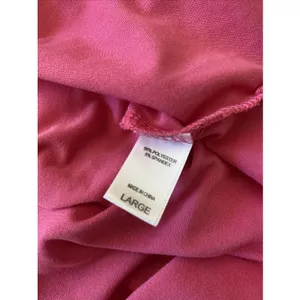 Muk Luks Puff Sleeve Womens Large Pink V Neck Dress Travel Comfort thumbnail 4