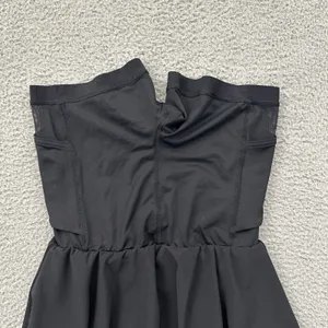 Lululemon Court Rival High Rise Skirt Skort Black Athletic Tennis Women's 2 Tall thumbnail 4