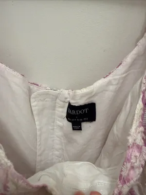 Bardot Kiah eyelet corset mini dress thumbnail 3