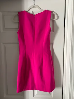 Amanda Uprichard Mini Dress Pink thumbnail 2
