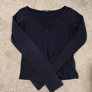 Navy Blue Brandy Melville Top thumbnail 1