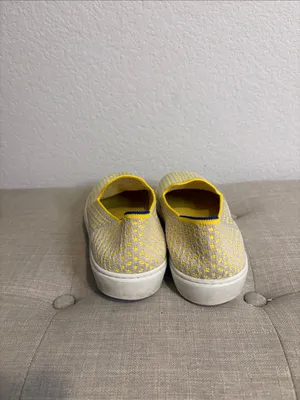 Rothy's Yellow Knit Slip-On sneakers 7 thumbnail 5
