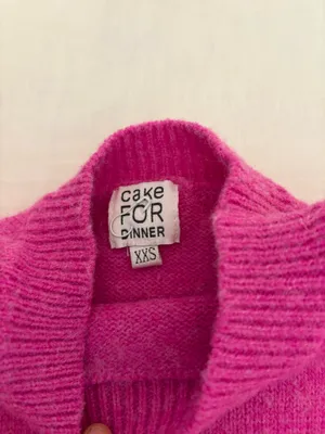Cake for dinner sweater Pink Size XXS thumbnail 2