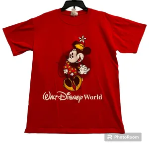 Walt Disney World Minnie Mouse Graphic T-Shirt Size Medium A2 thumbnail 1