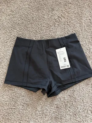 Lululemon Define Luon Micro Shorts size Large black NWT thumbnail 5