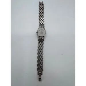 Miz Berger Women's Marcasite‎ Style Quartz Bracelet Watch Silver Tone thumbnail 6