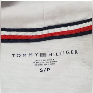 Vtg Tommy Hilifiger Jeans Big Logo long sleeve cowl neck tee Tommy Hilfiger thumbnail 5