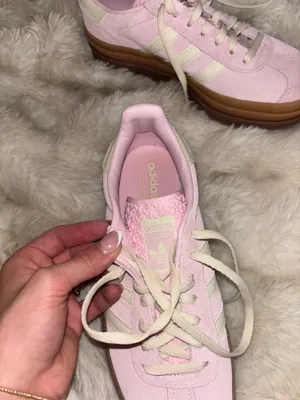Adidas Gazelle pink trainers #sneakers #pink thumbnail 4