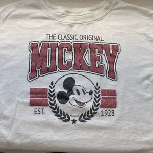 Mickey Mouse Graphic Tee | Cropped Graphic – XL. Vintage inspired design thumbnail 8