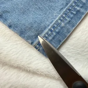 VTG Sonoma Carpenter Jean 12 Petite Cropped Denim Utility Pockets Light Wash 90s thumbnail 7