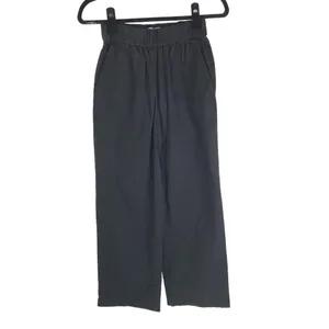 Everlane The Easy Pant Black Pockets Organic Cotton Pull On Size 0 thumbnail 6