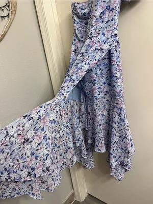 ASTR Santorini One Shoulder Midi Dress Small thumbnail 6