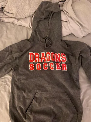 Badger Sports Gray Active Hoodie thumbnail 1