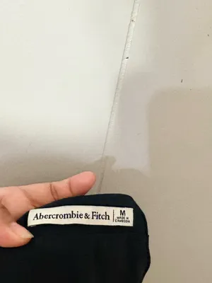 Abercrombie & Fitch Tailored Zip Vest Black Sleeveless Top Size M thumbnail 9