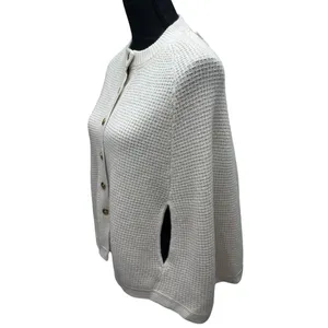 VTG Penguin Munsingwear Lambswool Cashmere Poncho‎ Sweater Cape Size Small NWT thumbnail 3