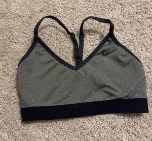 Nike Grey Sports Bra thumbnail 1