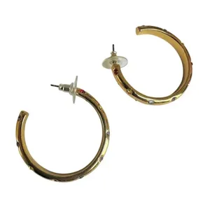 Alison Lou x J.Crew Crystal Hoop Earrings thumbnail 10