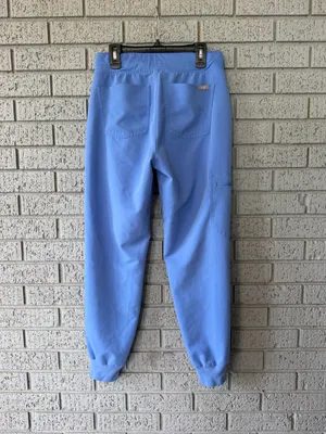 Figs Zamora Jogger Scrub Pants Ceil Blue Size XS Petite thumbnail 4