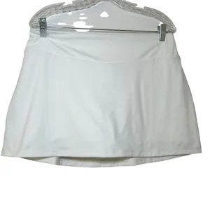 NWT Anthropologie Daily Practice Mini Skort in Waypoint white women's large thumbnail 2