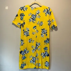 Draper James Summerall Hillsboro Floral Mini‎ Soft Dress Yellow Small thumbnail 5