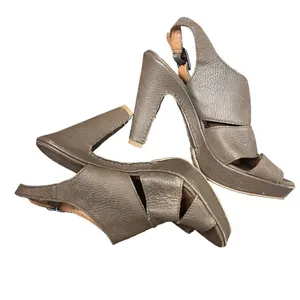Lucky Brand Peggy Leather Platform Slingback High‎ Heel Shoes Size 8.5 90's Y2K thumbnail 7