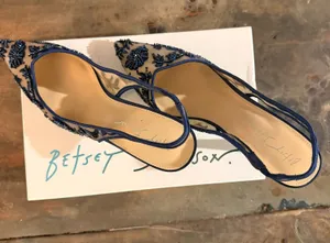 Betsey Johnson SLING BACK SHOES thumbnail 1