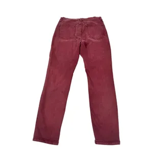Free People Skinny Jeans‎ Womens 27 Mauve Pink Garment Dyed Stretch Ankle Jeans thumbnail 4