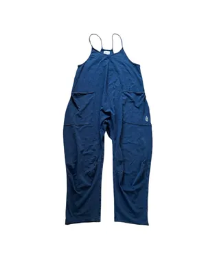 FP Movement Free People Hot Shot Jumpsuit Misty Blue Bohemian Athleisure NWOT thumbnail 2