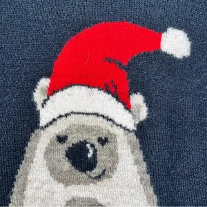 Abercrombie & Fitch Christmas Sloth Sweater thumbnail 6