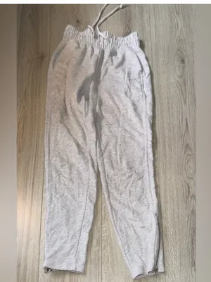 Victoria’s Secret pink Light Gray grey Jogger Sweatpants thumbnail 2