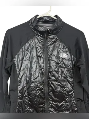 NORTH FACE Flight Series Jacket Women’s Medium Black Hybrid Lightweight thumbnail 4