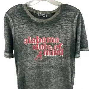Gameday Couture Women's M Alabama Crimson Tide Boyfriend T-Shirt black/Gray/red‎ thumbnail 2