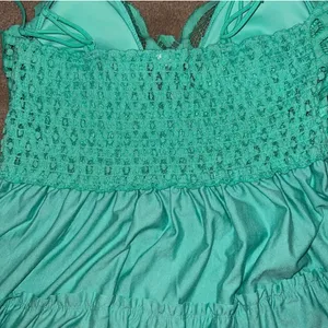 Boutique Mint Crochet Dress thumbnail 3