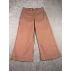 a loves‎ a wide leg cropped pants mauve trousers 4 thumbnail 2