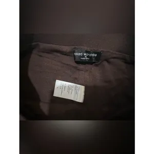 Naked Wardrobe NEW Women XS Chocolate Brown Sculpt leggings thumbnail 7