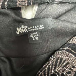 Vintage Y2K Jump Black Maxi Dress 7/8 Fairy Grunge Prom Hoco Glitter Whimsigoth thumbnail 6