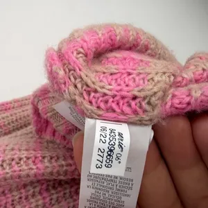 Aerie Quarter Zip Sweater Lip Gloss Oversized Preppy Pullover‎ Pink Size XS thumbnail 10