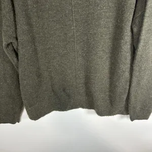 Lucky Brand Green Pullover Wool Blend V Neck Sweater‎ Women’s Large Soft thumbnail 9