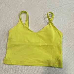 Lululemon align copper tank top neon yellow size 4 women thumbnail 2