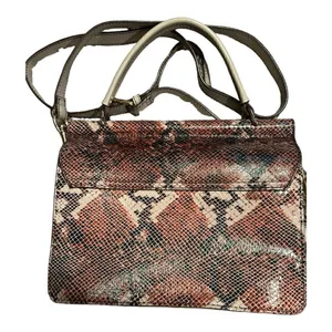 Antonio Melani snake print leather shoulder bag thumbnail 2