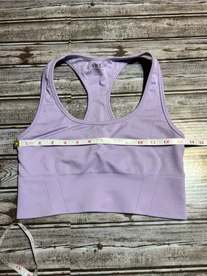 Abercrombie YPB Lavender Racerback Sports Bra thumbnail 5