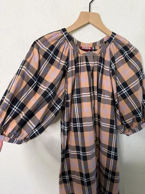 Staud Vincent Dress in Cotton Twill Womens Size S thumbnail 9