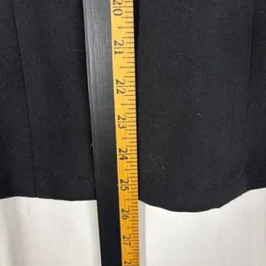 Maurices Blazer Black Sheer Back Panel Open Front Professional Work‎ Evening S thumbnail 7