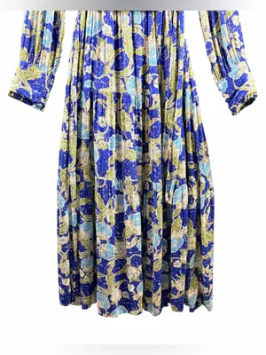 BTFL-LIFE Anniki Floral Long-Sleeve Maxi Faux Wrap Dress, Large thumbnail 5