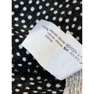 Zara Black Polka Dots Sleeveless Strappy Cowl Neck Cami Slip Maxi Dress Size S thumbnail 6