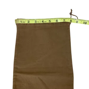 Gucci Brown Canvas Drawstring Dust‎ Bag Travel Storage Pouch 17x7 Inches Luxury thumbnail 4